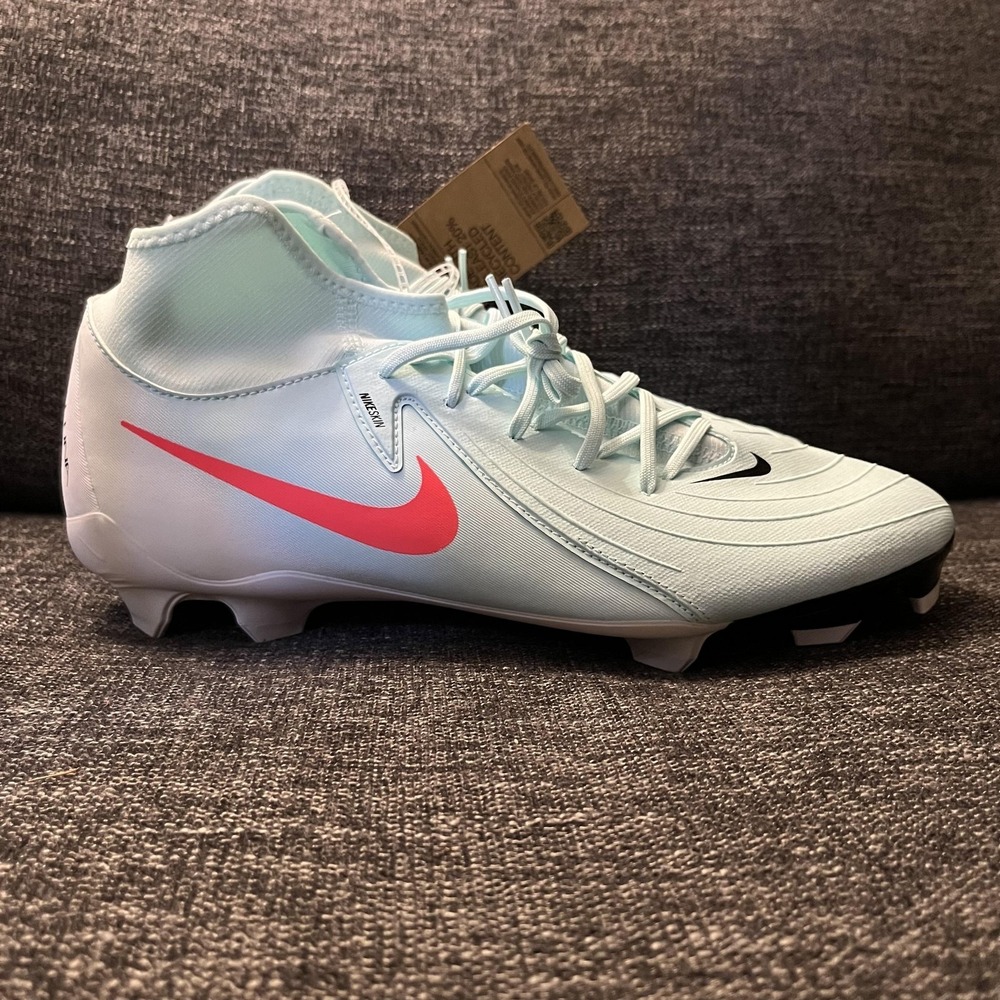 Nike Phantom Luna Shoes Mens Size 11.5 Blue Dynamic Fit Soccer Cleats FD6725-300